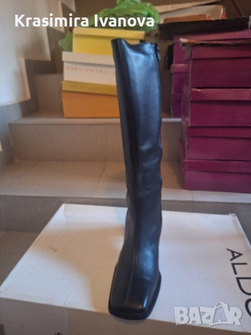 нови ботуши естествена кожа големи номера, снимка 3 - Дамски ботуши - 52513259