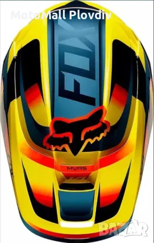 Каска Fox V1 Motif MX Helmet, снимка 5 - Аксесоари и консумативи - 49180354