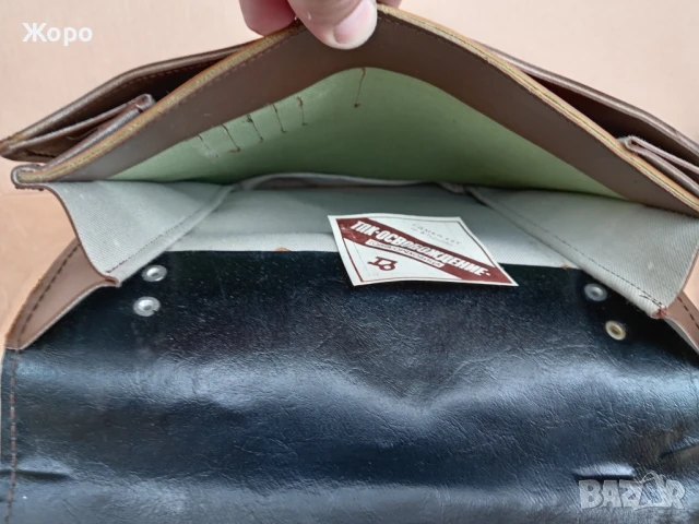 чанта бригадирска 70те НРБ ОТК ТПК началнически планшет, снимка 5 - Други ценни предмети - 50670817