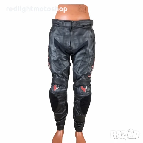 🧥 4982 – Bull Мъжки кожен мото панталон – Размер 54 – 💵 200 лв