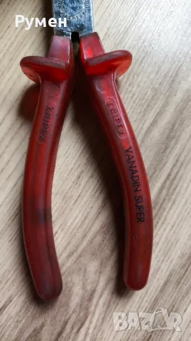 Клещи Knipex 26-200 с резачка хромирани 200 mm, снимка 5 - Други инструменти - 46389191