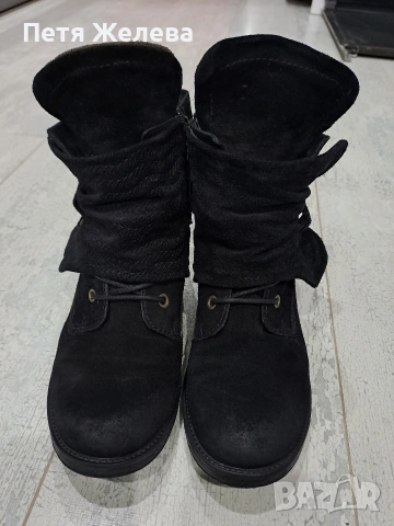 Дамски боти естествена кожа , снимка 4 - Дамски боти - 53404404