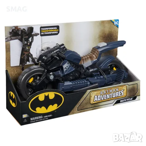 Batman Adventures Batcycle Machine 30cm - Spin Master S_1233730, снимка 2 - Други - 48053894