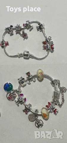 Disney Гривни тип Пандора Лило и Стич, Мики Маус Lilo and Stitch Minnie mouse , снимка 4 - Гривни - 52711237