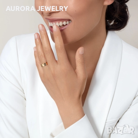 CARTIER Love Gold Classic Model Пръстен, снимка 8 - Пръстени - 52830700