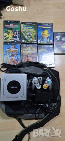 Nintendo gamecube silver с игри