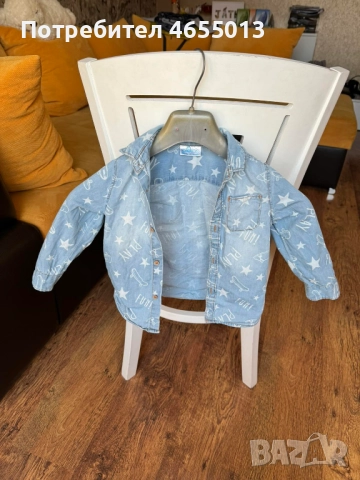 ПОДАРЯВАМ Детска супер готина дънкова риза , снимка 5 - Детски ризи - 52461253