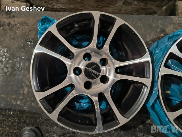 Алуминиеви Немски Джанти 5/100/15, снимка 6 - Гуми и джанти - 53611417