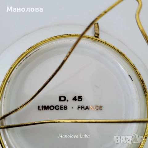 Порцелан Limoges, снимка 4 - Други ценни предмети - 53449361