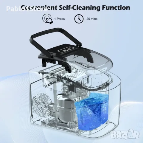 Ледогенератор Cube Machine Ice Cube Machine Ice Cube Countertop, снимка 3 - Други - 47114385