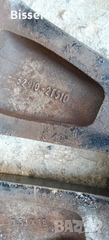 2 бр Оригинални Джанти Kia или Hyundai 18 цола, снимка 8 - Гуми и джанти - 48356133