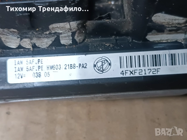 51780242 55193441 компютър пунто метан ECU FIAT PUNTO 188 1.2 Natural Power IAW5AF.PE IAW5AF.PE, снимка 2 - Части - 51877449