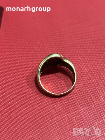 Златен пръстен, снимка 4 - Пръстени - 54197678