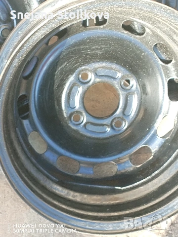 железни джанти, снимка 3 - Гуми и джанти - 54238302