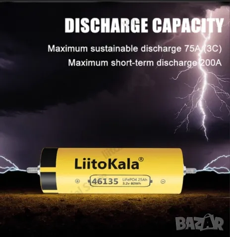 lifepo4 клетки Litokala 3.2V 25Ah , снимка 4 - Къмпинг осветление - 49222502