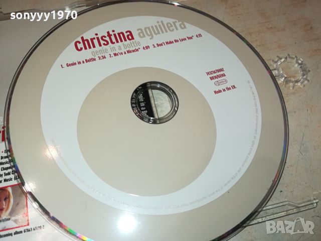 CHRISTINA AGUILERA CD 0205241301, снимка 10 - CD дискове - 45554159