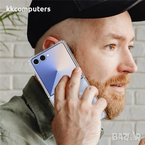 Прозрачен Калъф за Samsung Galaxy Z Flip7 5G с MagSafe Съвместимост + Скрийн Протектор, снимка 4 - Калъфи, кейсове - 51094030