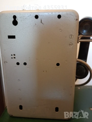 Стар уличен телефон БТК стар монетен телефон , снимка 2 - Антикварни и старинни предмети - 50721658