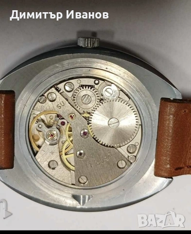 Ракета, Биг зеро. Съветски механичен часовник с ръчно навиване. , снимка 2 - Мъжки - 54064238