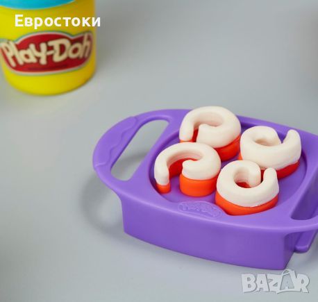 Игрален комплект с пластилин Play Doh - Вълшебната кухня, снимка 7 - Пластелини, моделини и пясъци - 45942739