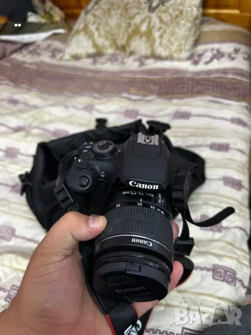 Canon EOS 1200D с обектив Canon EFS 18-55mm, снимка 16 - Фотоапарати - 48658092