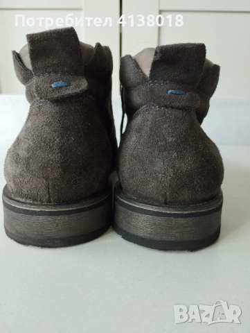 Мъжки боти Bata от естествена кожа, №41, снимка 6 - Мъжки боти - 53576386