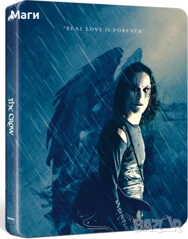  The Crow (Limited Steelbook edition / Гарванът 1994г / 4K UHD+ Blu Ray disc без Бг субтитри , снимка 2 - Blu-Ray филми - 53329116
