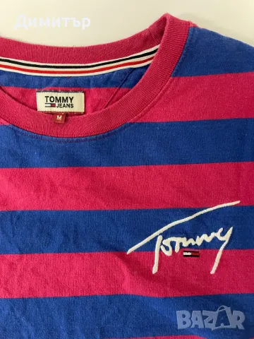 Tommy Hilfiger Тениска с Нашивка, снимка 1 - Тениски - 47075265