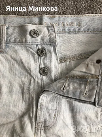 Дамски къси дънкови панталони American Eagle, снимка 6 - Къси панталони и бермуди - 49659144