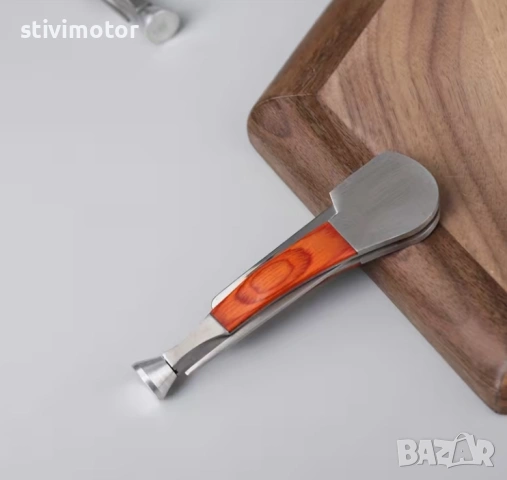 ИНСТРУМЕНТ за почистване на лула - неръждаема стомана. НОВО