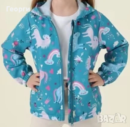 Пролетно яке за момиче тип ветровка, 2 шарки., снимка 10 - Детски якета и елеци - 53910071