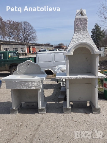 Комплект мивка и голямо барбекю , снимка 3 - Барбекюта - 53872610