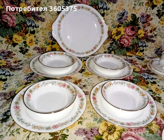 Сервиз за четирима на Royal Albert , снимка 8 - Сервизи - 52839238