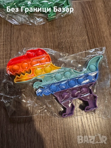 Нова Анти стрес играчка Облекчаване Специални нужди Терапия Попит динозавър, снимка 2 - Други - 53130701