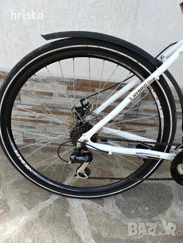 АЛУМ. дамски велосипед NAKAMURA 28 цола, снимка 6 - Велосипеди - 53754241