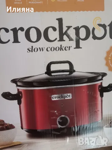 Crock pot тенджера за бавно готвене 3.5 л, снимка 4 - Съдове за готвене - 46919614