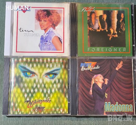 Whitesnake,Madonna,Foreigner,Tina, снимка 1 - CD дискове - 45573494
