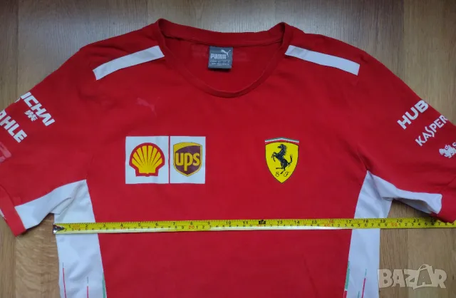 F1 / Formula 1 / Scuderia Ferrari - мъжка тениска на Puma, снимка 9 - Тениски - 49169223