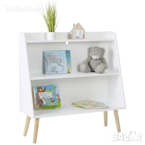 Детска етажерка 80х28х80 см.,етажерка за играчки и аксесоари