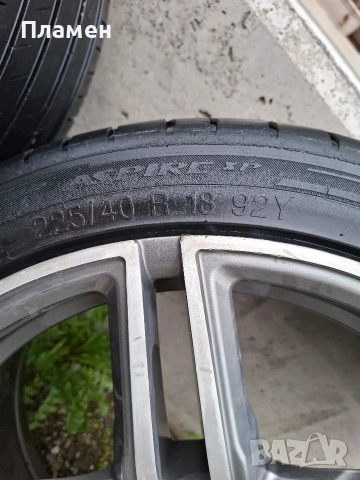 Джанти Borbet 5x112 18 цола ЕТ40 Офсет72 с летни гуми 225/40 R18, снимка 16 - Гуми и джанти - 54051642