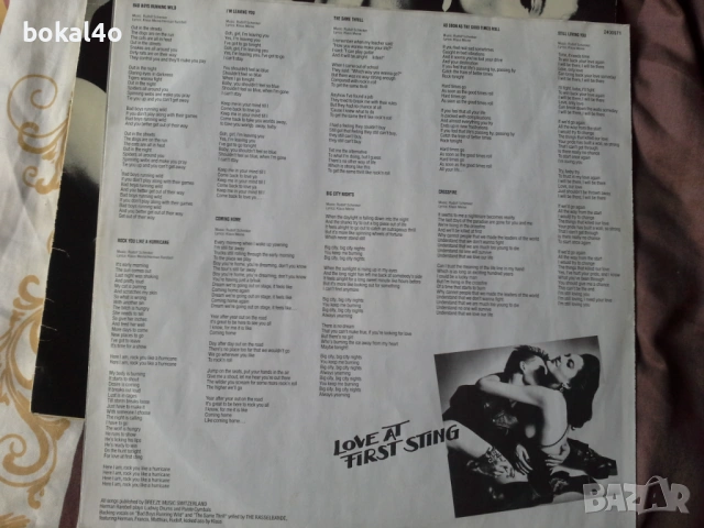 Scorpions – Love At First Sting , снимка 4 - Грамофонни плочи - 53403874