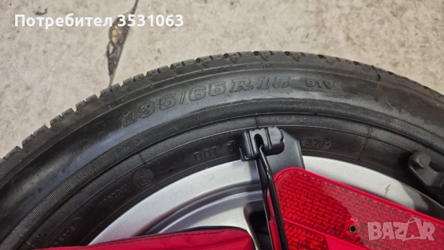 Комплект за Audi A4 (резервна гума) , снимка 2 - Аксесоари и консумативи - 53012940