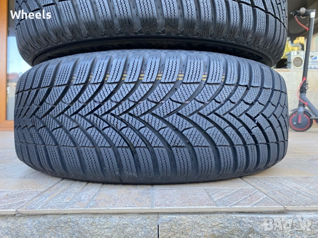 2бр. Зимни гуми 215/60/17 Semperit Speed-Grip 5 100V XL DOT3624, снимка 2 - Гуми и джанти - 52119221