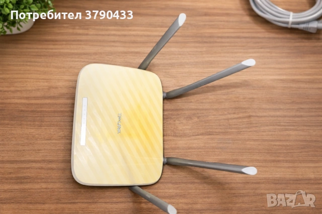 TP-Link Archer C25 AC900 WiFi Router – като нов, снимка 2 - Рутери - 53775084