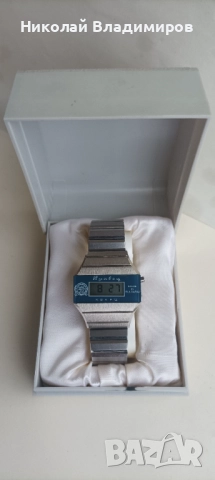  Правец български рядък мъжки ръчен часовник Булетроник Buletronic, снимка 2 - Мъжки - 52890435