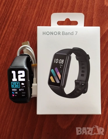 Фитнес гривна Honor Band 7, снимка 2 - Смарт гривни - 53440254