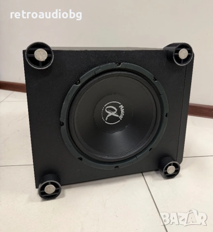 🔈10 инча активен субуфер MAGNAT ALPHA 25A - 65-130W - 4 ома🔈, снимка 3 - Тонколони - 53419108