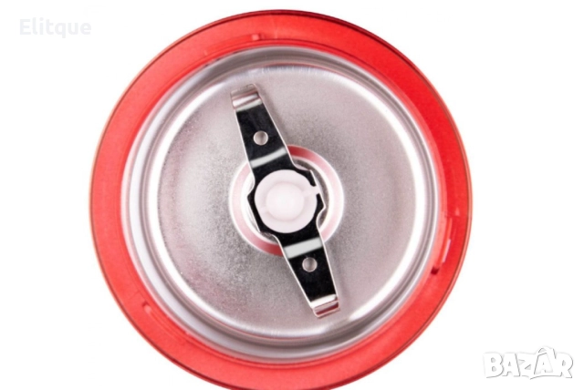 Кафемелачка Voltz, 200W, 50 гр., Сребрист/черен и Червен, снимка 9 - Кафемашини - 52870909