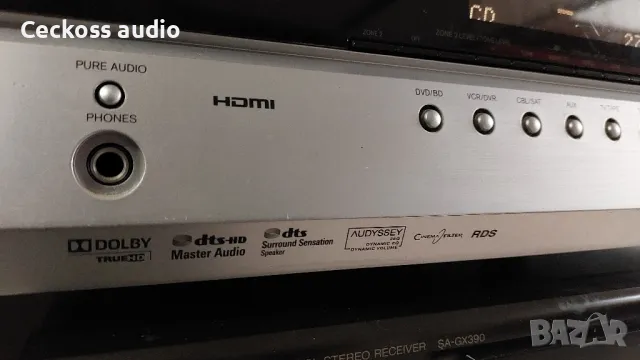 Ресивър ONKYO TX-SR507 с дистанционно , снимка 4 - Ресийвъри, усилватели, смесителни пултове - 49414401