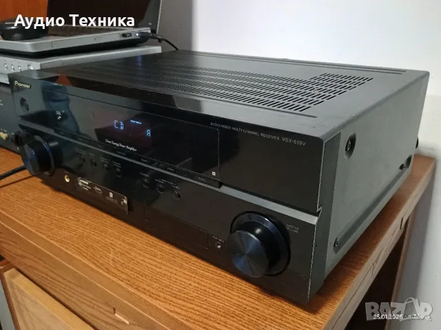 Ресивър (усилвател) Pioneer VSX-519V 5.1-канален. Изпращам видео., снимка 2 - Ресийвъри, усилватели, смесителни пултове - 48827980